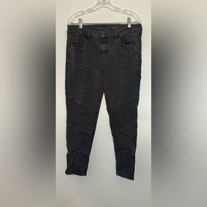 American Eagle women’s Moto jeggings size 14, short inseam, like new